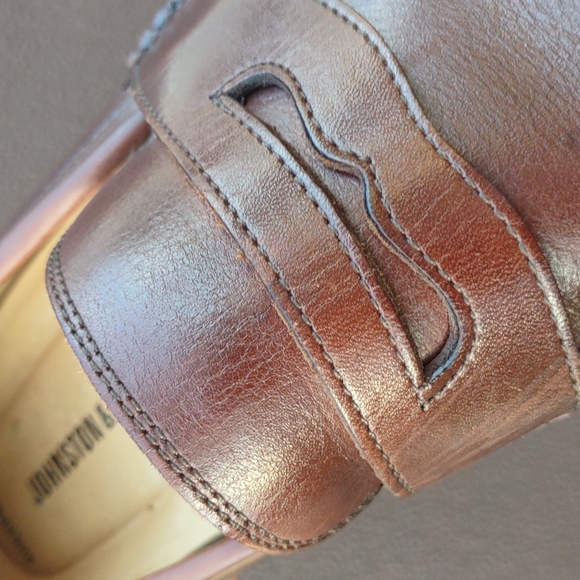 JOHNSTON MURPHY Men's Ainsworth Penny 20-7796 Mahogany - Picture 13 of 17